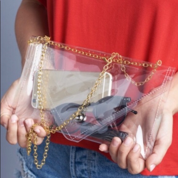 Gameday Divas Handbags - Game Day Clear Crossbody/Clutch